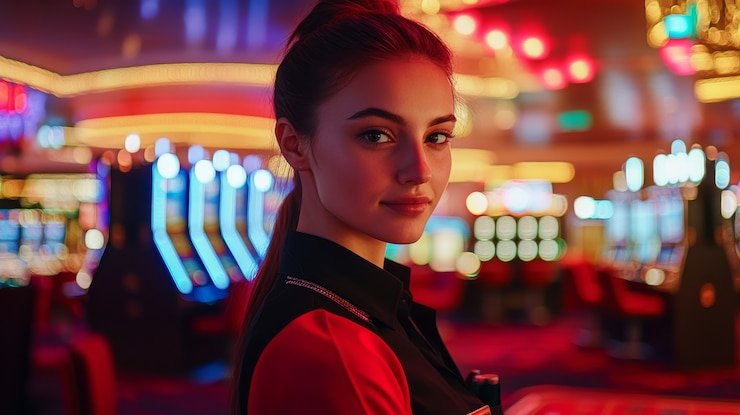 Meja Baccarat Live Casino tag4d dengan dealer profesional dan tampilan kartu yang jelas di layar